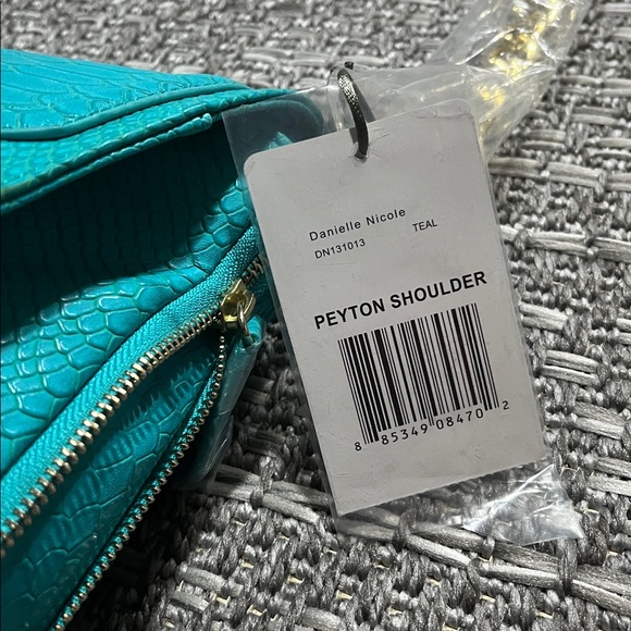 Danielle Nicole | Teal Peyton Shoulder Bag - Picture 7 of 16